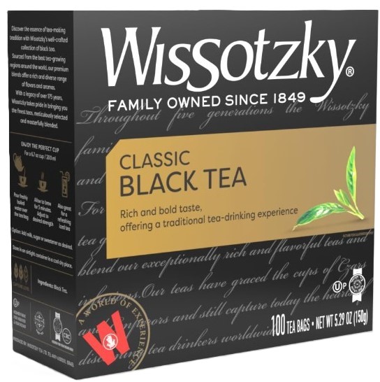 Schwarzer Tee, Wissotzky, Großpackung