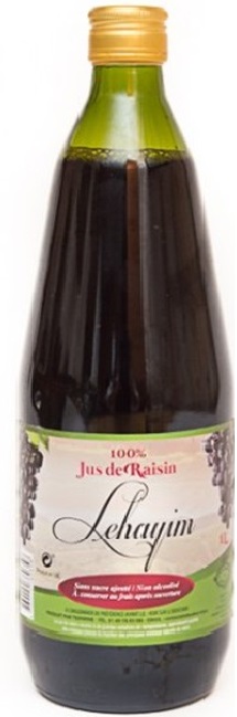 Lehayim roter Traubensaft