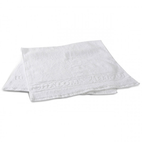 Handtuch Shalom mit Taube, weiß