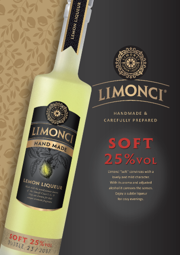 Limonci 25 %, Zitronenlikör kosher