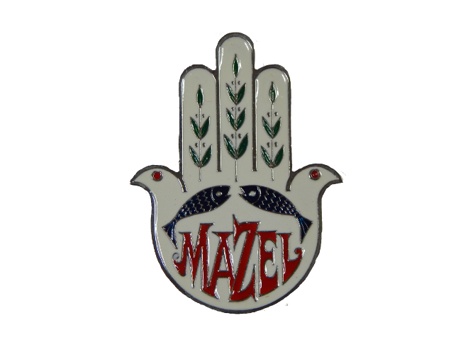 Magnet Chamsa Mazel - Fisch