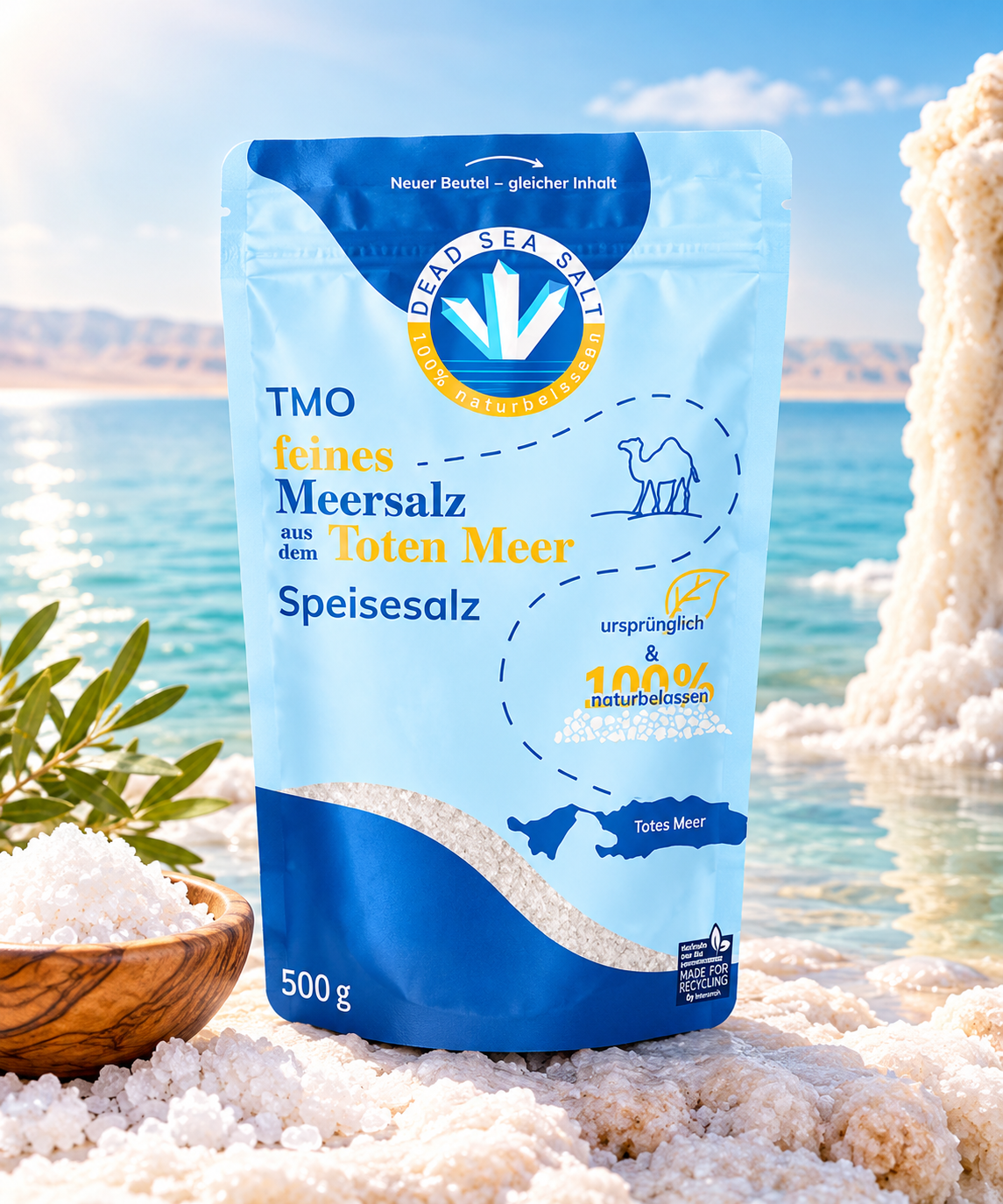 Naturreines Speisesalz, fein