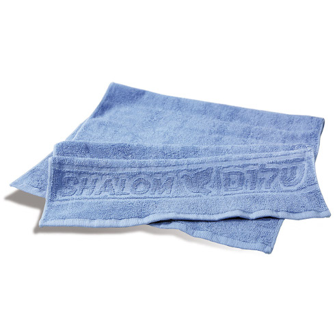 Handtuch Shalom mit Taube, blau