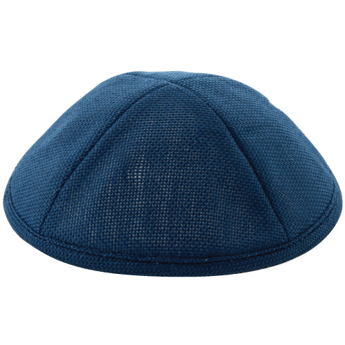 Blaue Leinenkippa