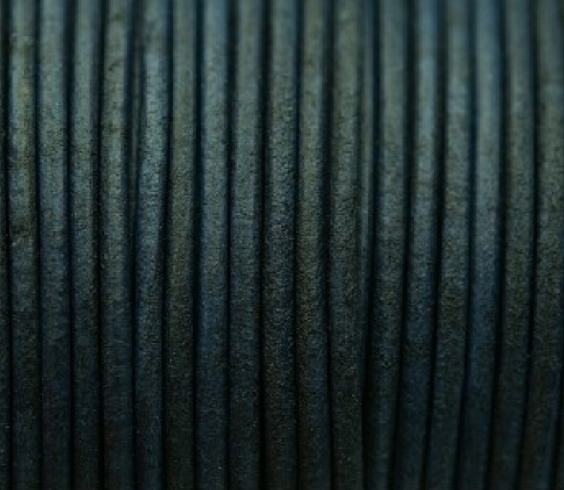 Lederband, JEANSBLAU, 100 cm