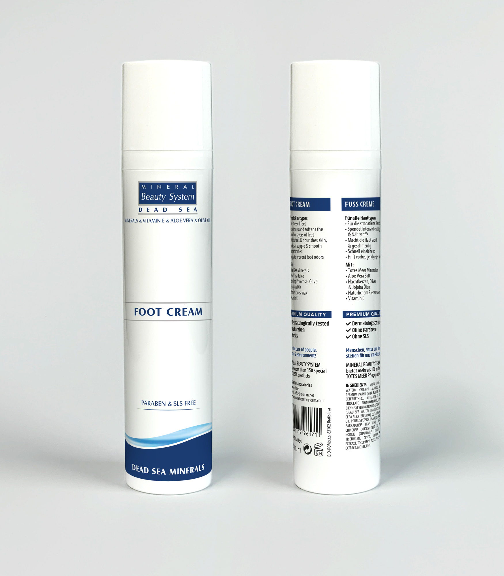 Fusscreme, verschiedene Größen Fusscreme, verschiedene Größen