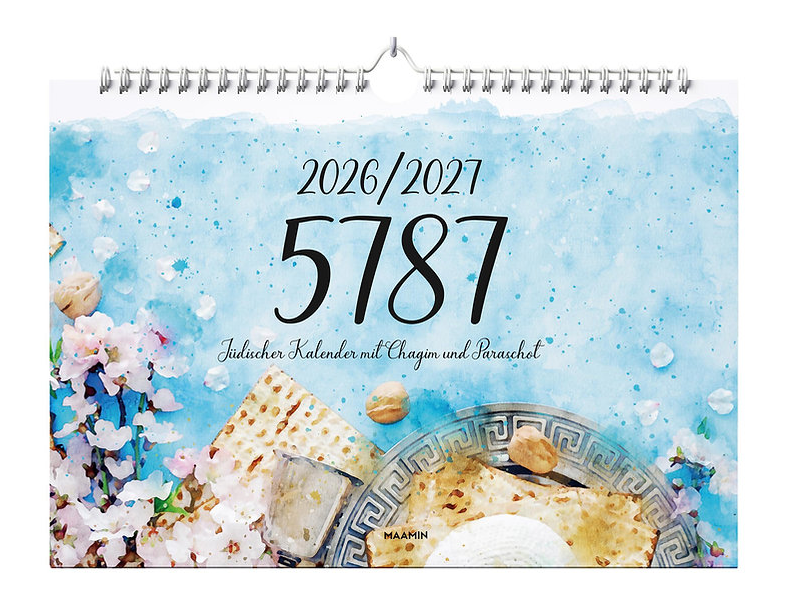 Jüdischer Wandkalender 5787 (2026-2027)