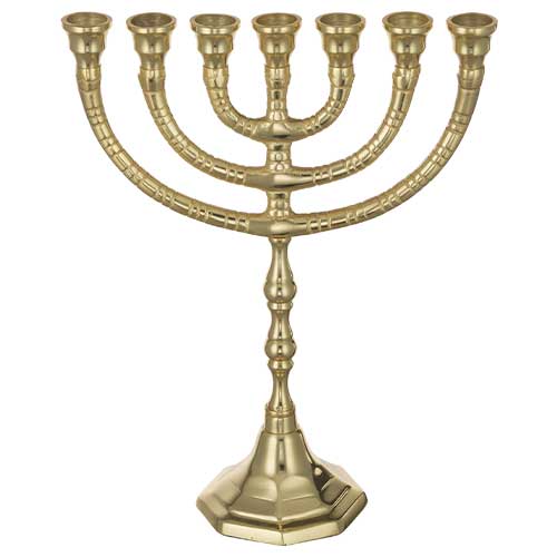 Menora, 30 cm, goldfarben