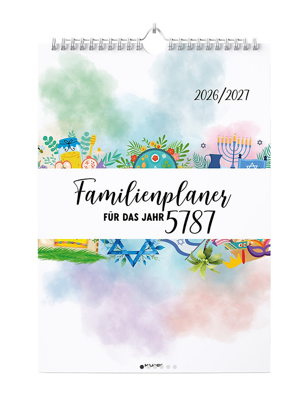 Jüdischer Familienplaner, 5787 (2026-2027)