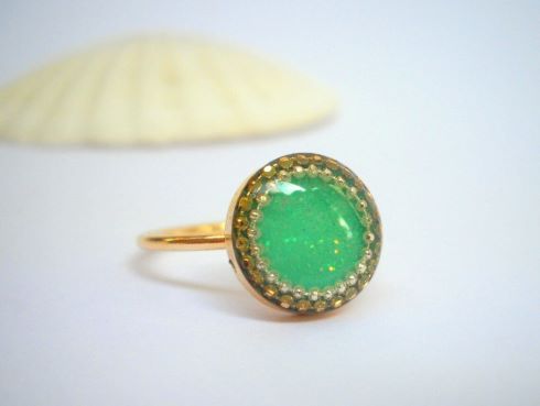 Bezaubernder Goldring