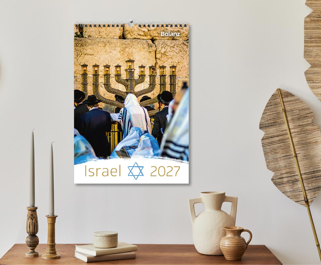 Wandkalender Israel 2027