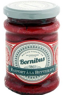 Meerrettich mit rote Beete, Bornibus