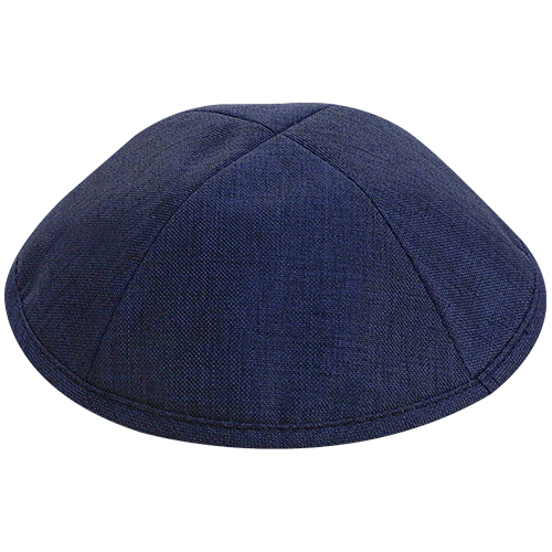 Blaue Leinenkippa
