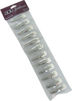 Klammern für Kippa, silbern