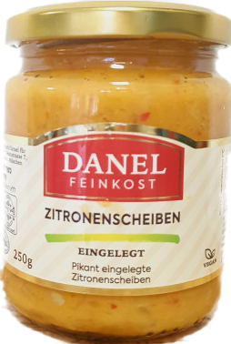 Zitronenscheiben eingelegt, Danel