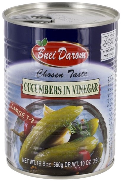 Eingelegte Essiggurken, Bnei Darom Eingelegte Essiggurken, Bnei Darom