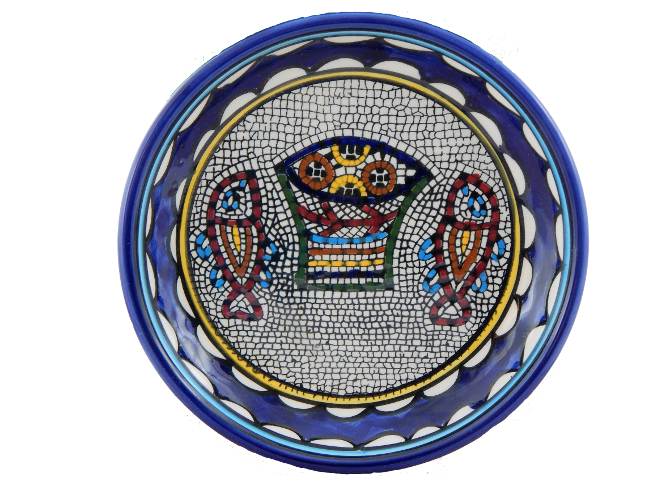 Kleine Schale - Brot und Fische