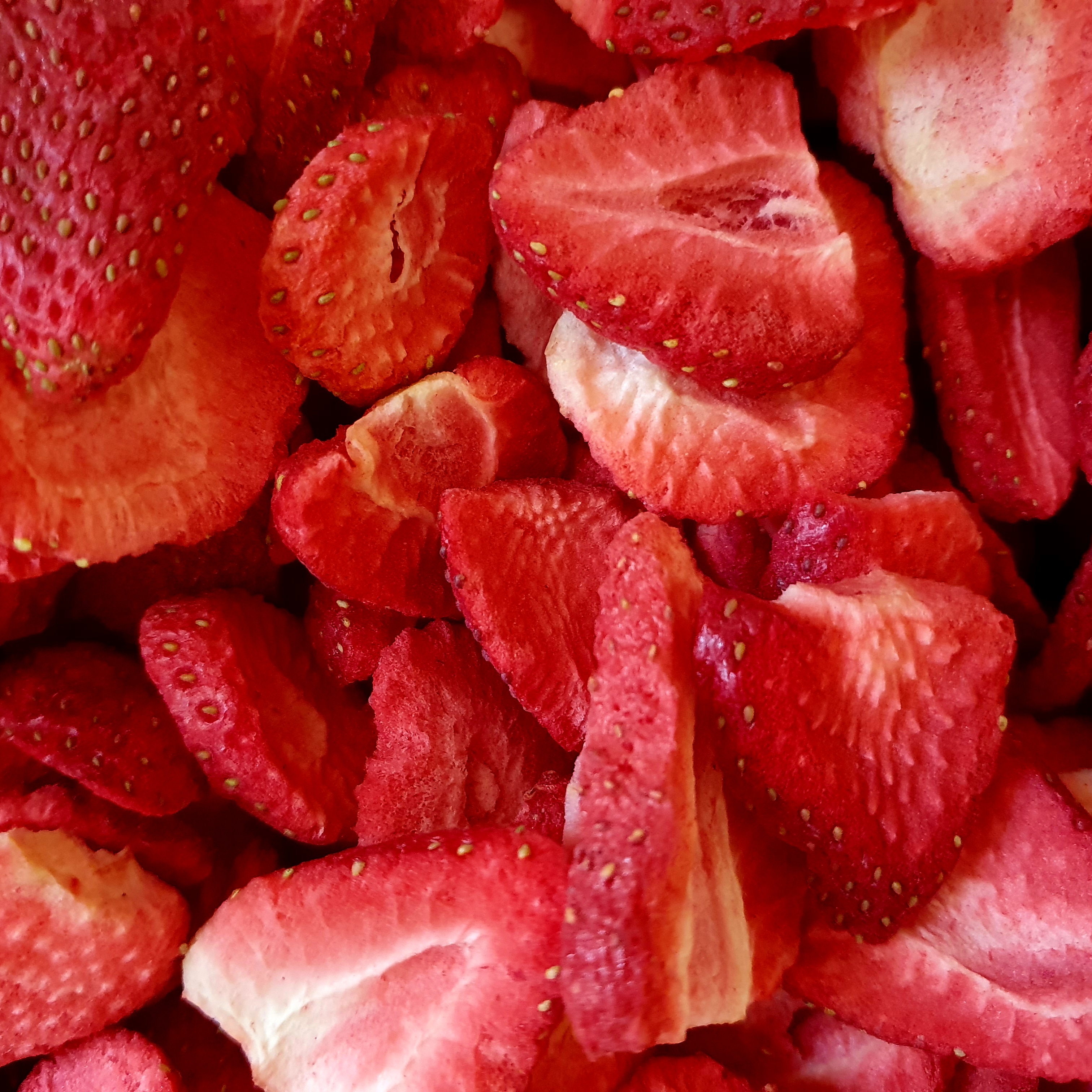  Gefriergetrocknete Erdbeeren in Scheiben, 1 Kg 