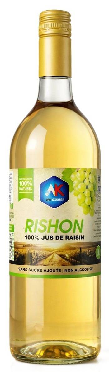 Traubensaft Rishon Weiss