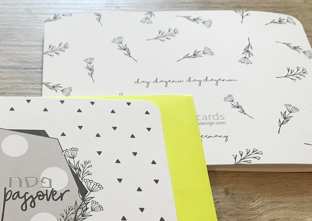 HAPPY PASSOVER - KLAPPKARTE