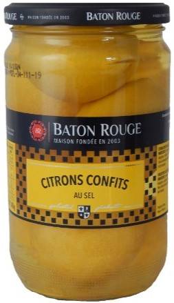 Salzzitronen eingelegt, Baton Rouge, 660g