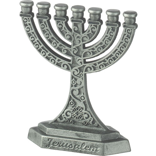 Menora, mini, selberfarben