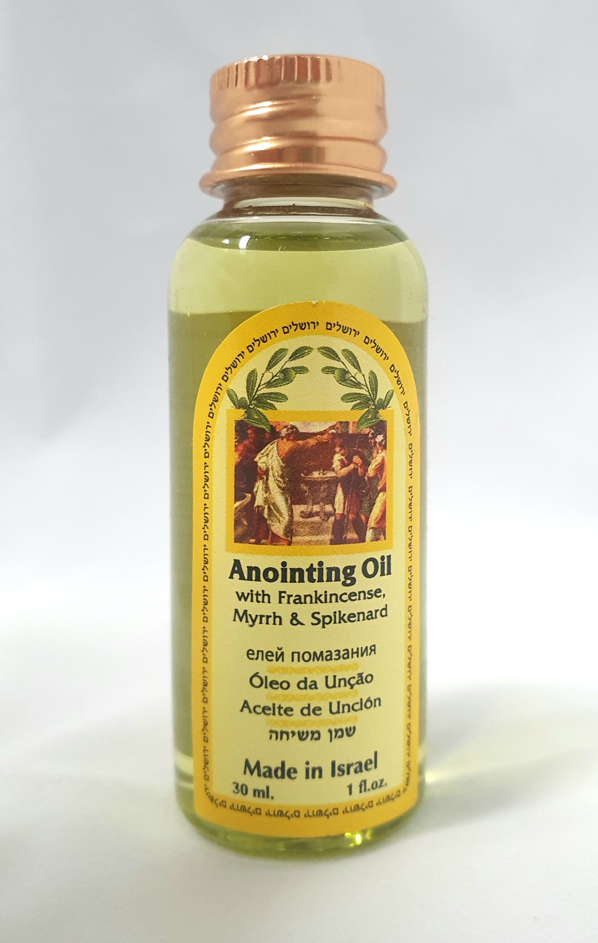 Salböl mit Weihrauch, Myrrhe und Narde