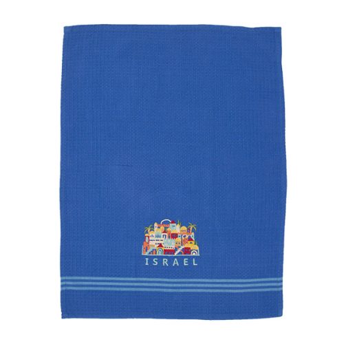 Geschirrtuch Israel, blau
