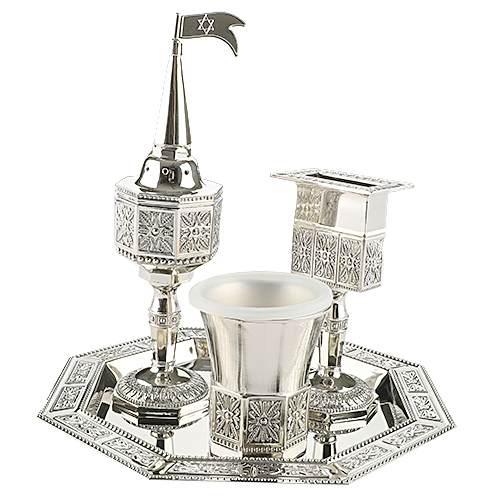 Hawdala Set, Ornamentik glänzend