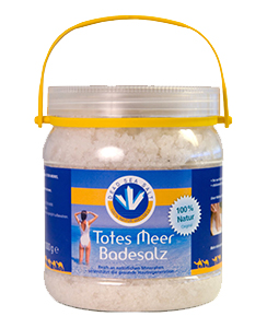 Badesalz, natürliche Körnung, 1kg Eimer