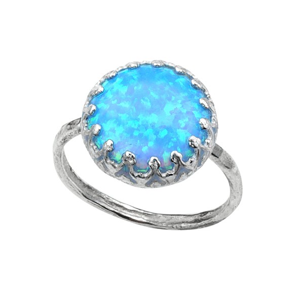 Silberring mit Opal