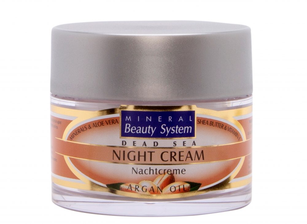 Nachtcreme mit Arganöl