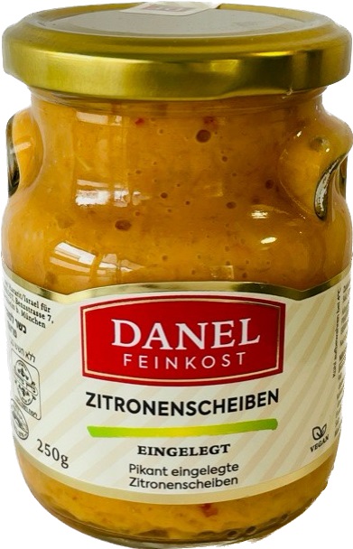 Zitronenscheiben eingelegt, Danel