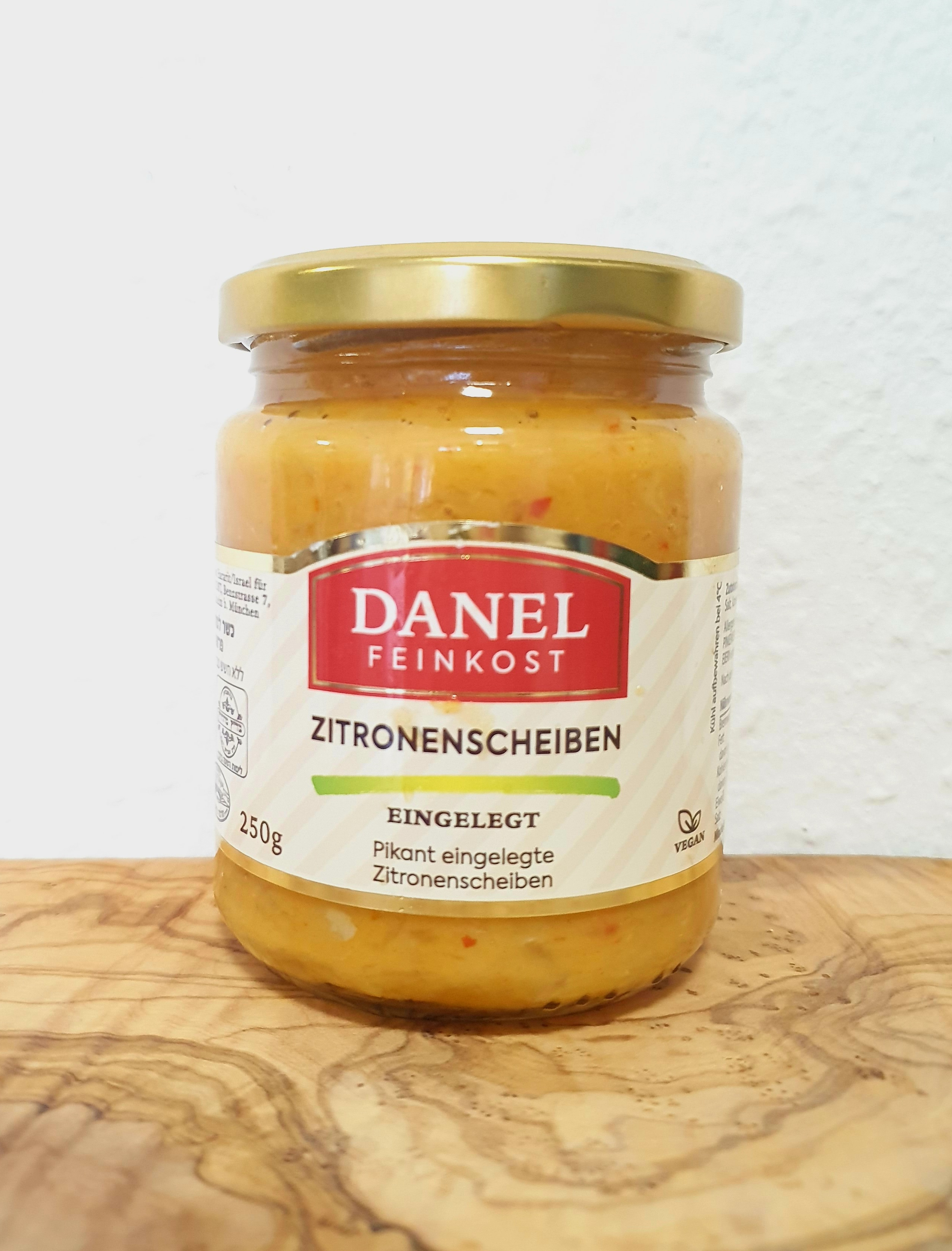 Zitronenscheiben eingelegt, Danel