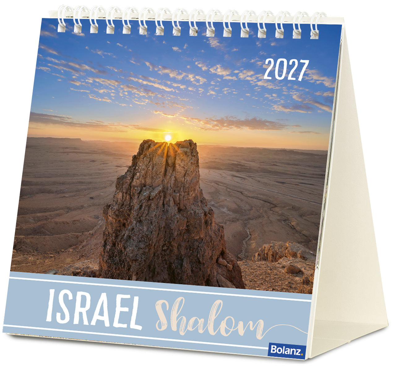 Tischkalender, Israel Shalom 2027 