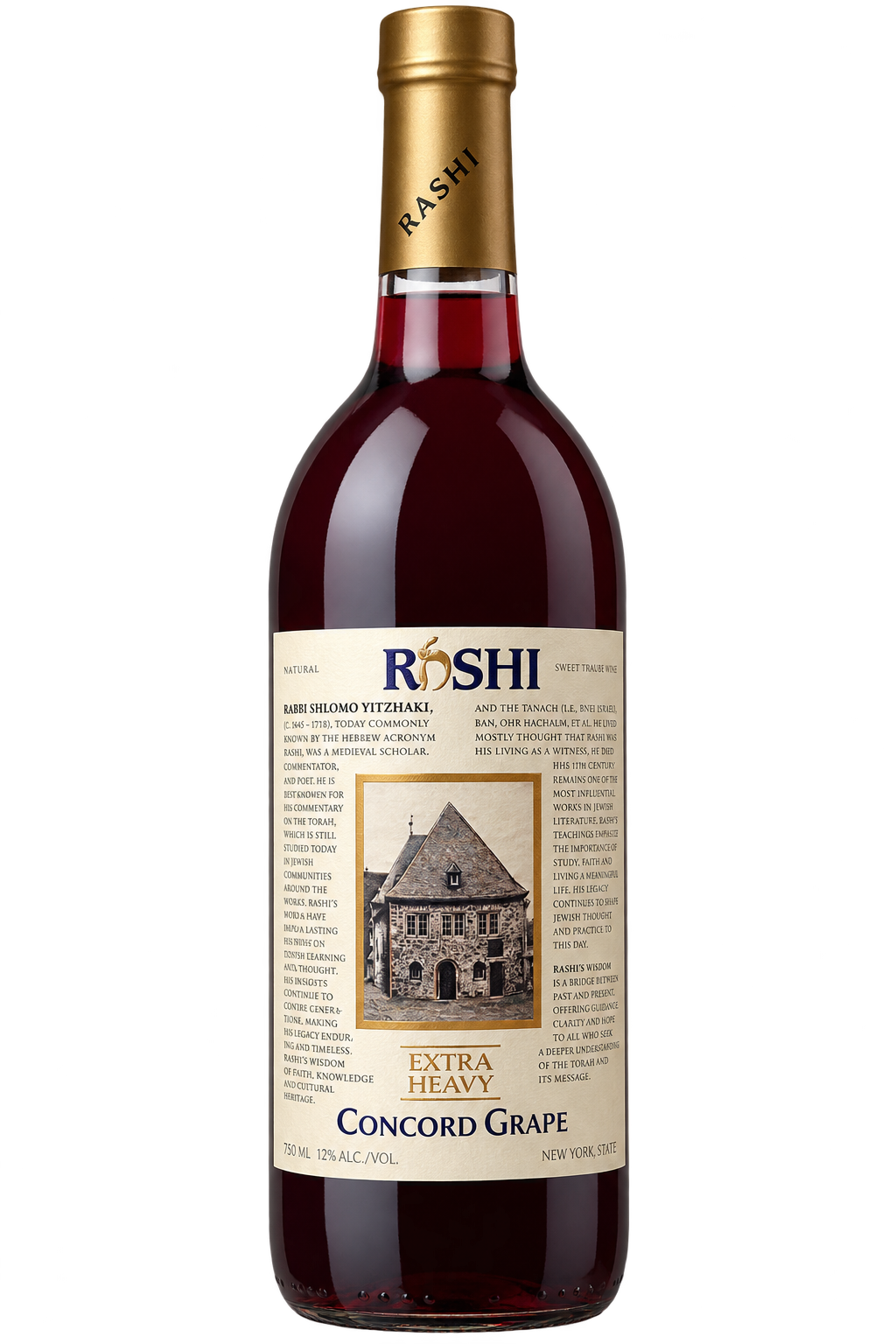 Rashi Concord Grape Heavy, Kidduschwein
