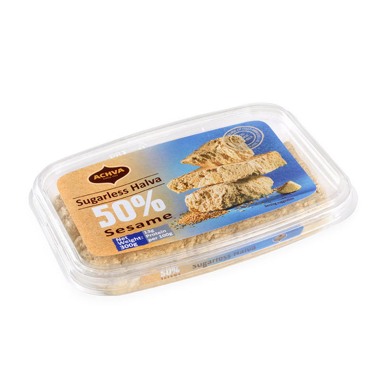 Vanille-Sesam-Halva, ohne Zucker