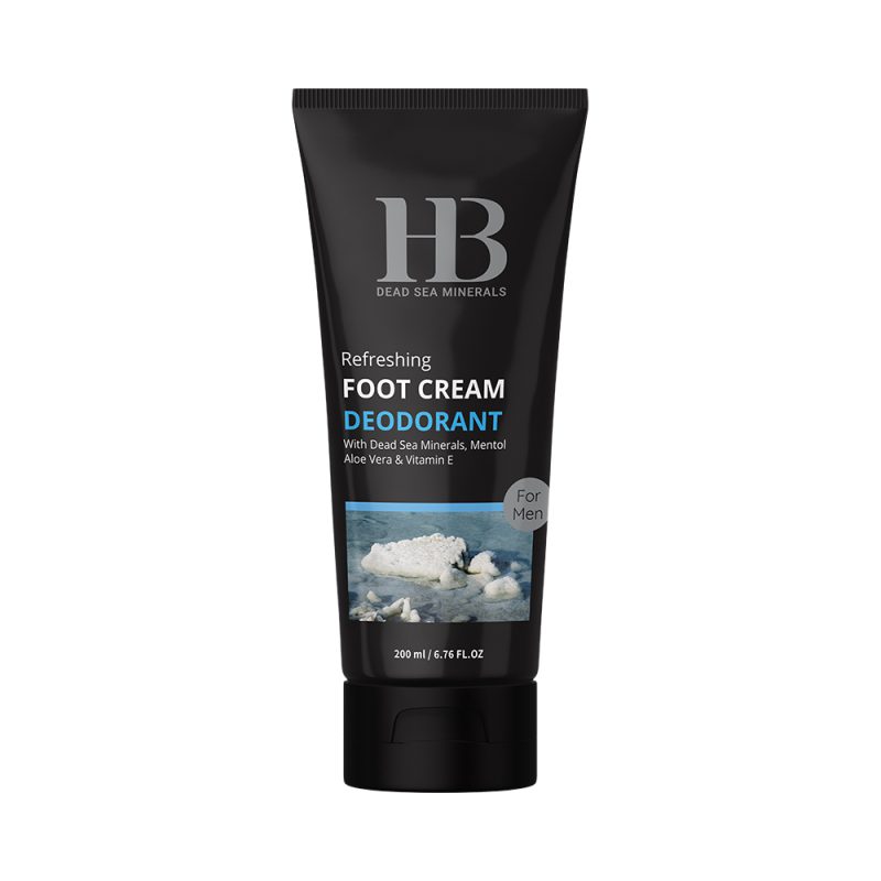 Erfrischende Deo Fußcreme for men