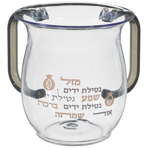 Zweihenkliger Becher, Granatapfel Acrilic Zweihenkliger Becher, Granatapfel Acrilic