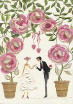 Glückwunsch zur Hochzeit Rosen 