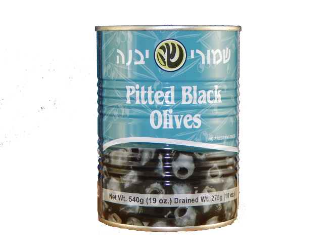 Schwarze Oliven ohne Stein